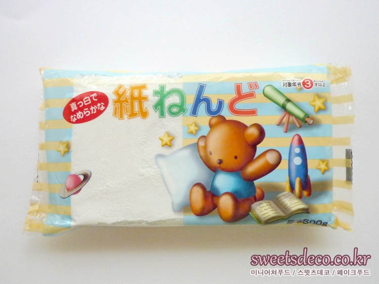 지점토 紙ねんど<br> Clay Paper<br> 일본 다이소<br>日本 ダイソー<br>Japan DAISO