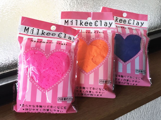 Milkee Clay(총 8색/40g)　opentagc2closetag생산중지opentag/c2closetag