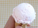 하티로 만든 아이스크림<br>※콘 부분에는 를사용